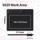 Графічний планшет GAOMON S620 6.5×4" 8192 рівнів натискання 5080 LPI - зображення 4
