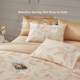 Комплект постельного белья Boyang Home Textile из 60-волокнистого длинноволокнистого хлопка Синьцзян, состоящий из простыни и пододеяльника, для кровати 1,5 м, коллекция Autumn Leaf Home Collection. - изображение 5