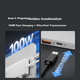 Док-станция Jingzao USB 3.2 6 в 1 с HDMI 4K 60 Гц для MacBook, Huawei и iPad - изображение 4