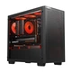 Корпус для настольного игрового ПК AOC CG394B черного цвета с боковым окном, поддерживает материнские платы mATX, совместим с системами водяного охлаждения 360 мм, имеет 8 слотов для вентиляторов, 5 слотов PCI, совместим с видеокартой 5080. - изображение 5