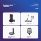 Микрофон FIFINE, USB, для компьютера, игр, прямых трансляций и записи, с RGB-подсветкой, шумоподавлением для мобильного видео, профессиональный микрофон для ноутбука и настольного компьютера, формат A6, белый. - изображение 14