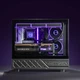 Корпус для игрового компьютера PADO Yinglong Cangming Display Version, черный, материнская плата M-ATX, система водяного охлаждения 360 мм, дополнительный 6-дюймовый ЖК-экран с панорамным обзором 270°, видеокарта 5090. - изображение 8