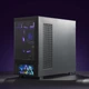 Корпус для игрового компьютера PADO Yinglong Cangming Display Version, черный, материнская плата M-ATX, система водяного охлаждения 360 мм, дополнительный 6-дюймовый ЖК-экран с панорамным обзором 270°, видеокарта 5090. - изображение 9