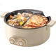 Кастрюля электрическая KONKA KDHG-2055-W 5.5 л с антипригарным покрытием, разделителем и регулировкой температуры - изображение 3