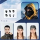 Бандана спортивная Rockbros Qunature 11230014002 универсальный размер Black - изображение 3