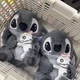 Мягкая плюшевая игрушка Серый Стич (Stitch) с куклой Скрамп, пушистый инопланетянин Лило и Стич Дисней (Disney) - изображение 11
