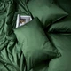 Набор наволочек Moon&Star Green Velvet Сатин Premium 40х40 2 шт (MS-840002646) - изображение 3