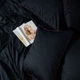 Набор наволочек Moon&Star Black Velvet Corner Сатин Premium 40х40 2 шт (MS-840002658) - изображение 4