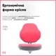 Дитяче крісло Evo-Kids Mio Classic Pink (арт.Y-405 KP) - изображение 7