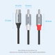 Кабель Vention BILHF Type-C - RCA 1 м Сірий (6922794792791) - зображення 11