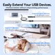 Кабель Vention CBOBD USB 3.2 0.5 м Черный (6922794799639) - изображение 5