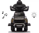 Jeździk dziecięcy z rączką Milly Mally Ford F-150 3 w 1 Black (01174) (5907090701174) - obraz 14