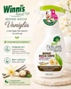 Экологичный гипоаллергенный мусс для душа Winni's Naturel Mousse Doccia Vaniglia с экстрактом ванили и маслом ши для чувствительной кожи, 250 мл (8002295084347) - изображение 3