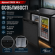 Автохолодильник компрессорный Alpicool CR50X 44 л 12V 24V двухкамерный до минус 20 градусов встраиваемый с ЖК дисплеем черный - изображение 4