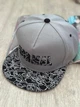 Кепка снепбек (Snapback) Normal Сірий з чорним 56-61р (9100) - изображение 3