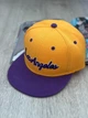 Кепка снепбек (Snapback) Лос-Анджелес (Los Angeles) Помаранчево-фіолетовий 56-61р (9109) - зображення 1