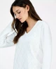 Женский свитер Tommy Hilfiger со стразами 1159863330 (Молочный L) - изображение 4