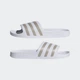 Легкие шлепанцы Adilette Aqua от Adidas с фирменными полосками 47.5 (12 US) 30 см Белый/Серый 1159855964 - изображение 8
