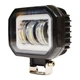 LED фара JR-0-30W-1 квадрат с габаритом ДХО 30W 12-24V 95×75×50 мм — универсальная фара СТГ - изображение 1