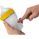 Детская силиконовая бутылочка Como Tomo 2-го поколения для новорожденных (0-3 месяца), имитирующая грудное молоко, 150 мл, зеленая. - изображение 2