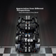 LEGO Technic 42223 1966 Ford GT40 гоночний автомобіль конструктор, іграшка для хлопчиків та дівчаток, подарунок на день народження, прикраса для дому - зображення 4