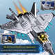 Конструктор Qizhi Chuangxiang J-35: модель палубного истребителя, совместимая с LEGO, отличный новогодний подарок для мальчиков. - изображение 2
