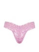 Кружевной комплект Victoria's Secret бюст Push-Up и трусики тонг 1161162797 (Сиреневый 36C/L) - изображение 7