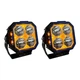 LED фара Light X JG-F993 3" 35W Osram Дальнє та Бокове світло DRL IP69K - зображення 1