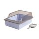 Туалет для кошек с лопаткой Taotaopets 263303 Blue кошачий лоток - изображение 1