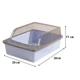 Туалет для кошек с лопаткой Taotaopets 263303 Blue кошачий лоток - изображение 3
