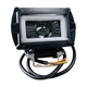 LED фара прямокутна 20W з об'ємною лінзою та СТГ, 12-24V, біле світло, chip CREE (1 шт.) - зображення 3