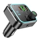 FM модулятор BOROFONE BC53 Bluetooth + Fast Charger 20W + PD Черный - зображення 2