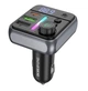 FM-модулятор BOROFONE BC50 Bluetooth + Fast Charger 38W + PD Чорний - зображення 1