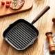 Сковорода Чугунная onlycook Steak Frying Pan Антипригарная для жарки стейков 23х21.6 см (100057252092) - изображение 5