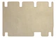 Двошарові килимки Sotra Premium Beige для Citroen SpaceTourer (mkI) / Peugeot Traveller (mkI) / Opel Zafira (mkIV)(D) / Toyota ProAce (mkII)(2 ряд 1+1)(3 ряд - 1+2)(3 ряд) 2016→ (ST 90707-CH-Beige) - изображение 1