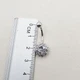Пирсинг в пуп серебряный с кубическим цирконием "Солнышко" 2,4 г - изображение 6