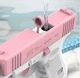 Іграшковий водяний пістолет Glock для дітей та дорослих без електроніки дальність до 10 м Рожевий - зображення 3