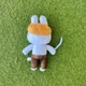 Мягкая игрушка Больница для животных Барни со скальпелем белый кролик Аномалия Animal Hospital Roblox 28 см - изображение 5