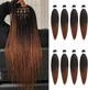 Волосся для плетіння XTREND EZ Braiding Hair Pre-Stretched 16" (Комплект 8шт) - изображение 1