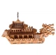 3D дерев'яний конструктор Драконовий човен Robotime Dragon Boat R-8003 122 деталей - изображение 4