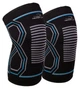 Наколінники спортивні PowerPlay PP-4099 Knee Support Чорно/Сині S/M (пара) (L/XL (пара)) - изображение 1