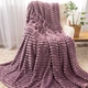 Плед-Покривало Шарпей Home Textiles Lilac 200х230 см Лиловый - изображение 4