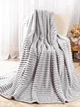 Плед шарпей двоспальний Home Textiles L.Gray 200х230 см покривало мікрофібра для дому ліжка дивана світло-сірий - зображення 1
