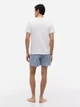 Пижама (футболка + шорты) мужская хлопковая Tommy Hilfiger 646437071 M Белый/Голубой (1161117980) - изображение 2