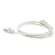 Патч-корд 1м FTP cat.5e, CU, RJ45, grey Merlion (PCM-CU-5E/1G) - изображение 1