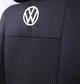 Чехлы мод.VW T4 Bus 1990-2003 (1+2) Черные "Автосвит" - изображение 2