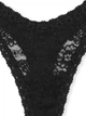 Кружевные трусики тонг Victoria's Secret Pink 1160937096 (Черный L) - изображение 4