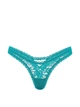Кружевные трусики тонг Victoria's Secret 1160951685 (Бирюзовый S) - изображение 3