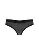 Комплект белья с блеском Victoria's Secret Pink бюстгальтер и трусики тонг 1161432054 (Черный 32B/XS) - изображение 7