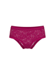 Кружевные трусики чики Victoria's Secret 1159862709 (Бордовый XS) - изображение 3